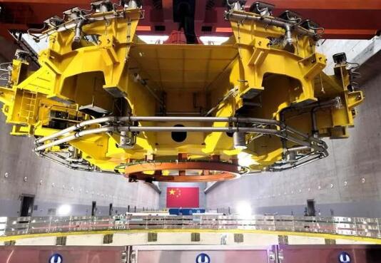 左右開“工”，三峽電站兩臺下機架同日回裝