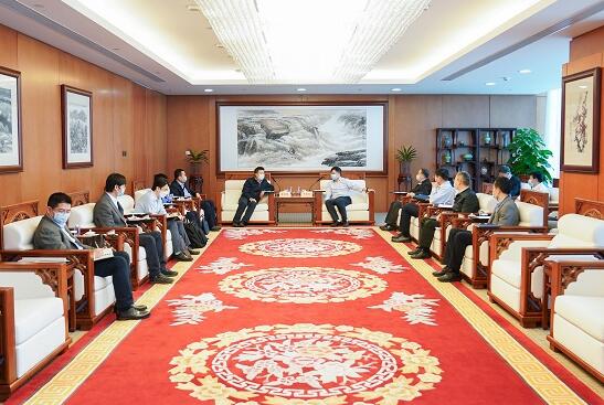 華能集團(tuán)有限公司總經(jīng)理、黨組副書記鄧建玲會見電力規(guī)劃設(shè)計總院院長杜忠明