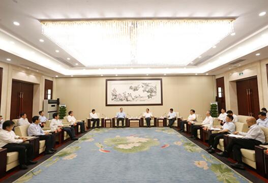國家電網(wǎng)董事長毛偉明與浙江省委書記車俊、省長袁家軍會談