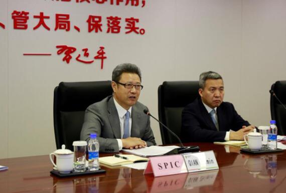錢智民會見西門子總裁凱颯、西門子能源公司總裁布魯赫