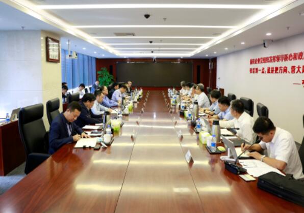 錢智民會見鞍鋼集團(tuán)董事長、黨委書記譚成旭
