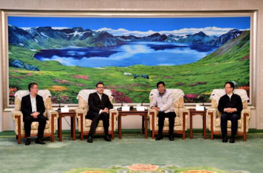 錢智民拜會吉林省委書記巴音朝魯、省長景俊海并調研吉電股份