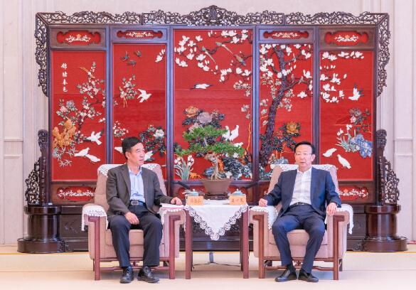中國能建總經(jīng)理、黨委副書記孫洪水拜訪揚州鎮(zhèn)江主要領導