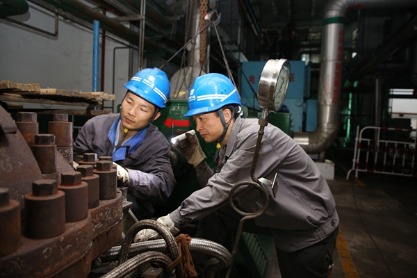 大唐石門(mén)發(fā)電公司：五一，我在檢修一線！