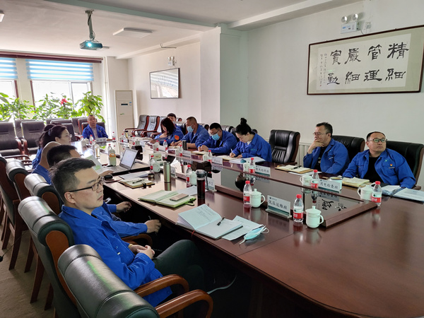 烏海市千里山供電分公司開展班組定級(jí)，提升班組管理