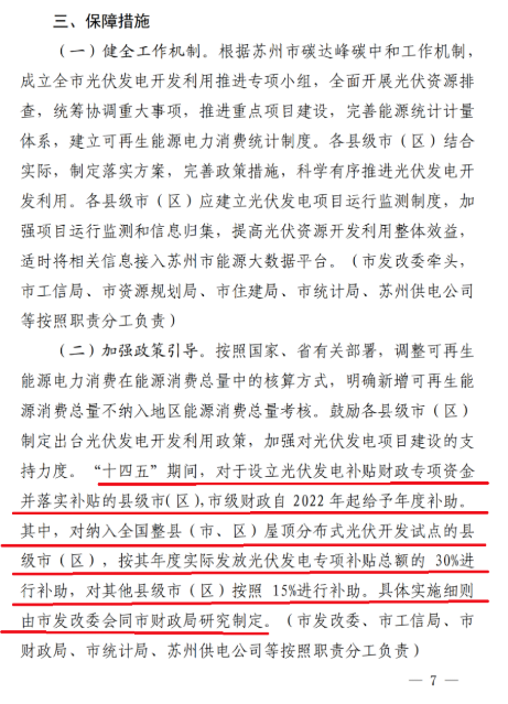 蘇州：國企廠房100%安裝分布式光伏！