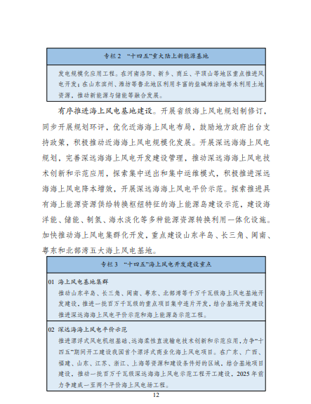 發(fā)改委、能源局等九部委聯(lián)合印發(fā)發(fā)布“十四五”可再生能源規(guī)劃！