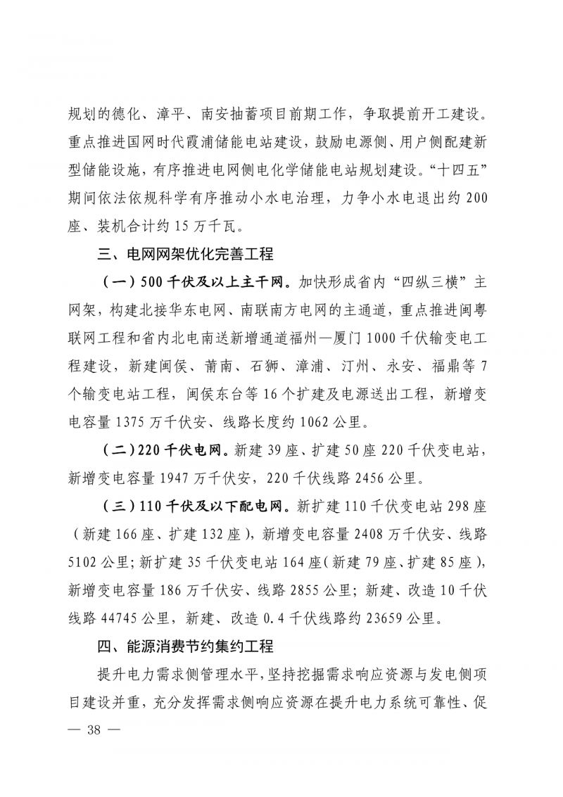 光伏新增300萬千瓦！福建省發(fā)布《“十四五”能源發(fā)展專項規(guī)劃》