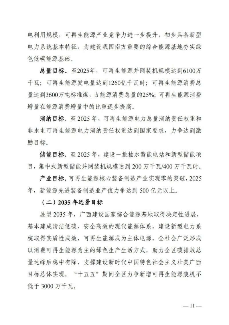 廣西“十四五”規(guī)劃：大力發(fā)展光伏發(fā)電，到2025年新增光伏裝機15GW！