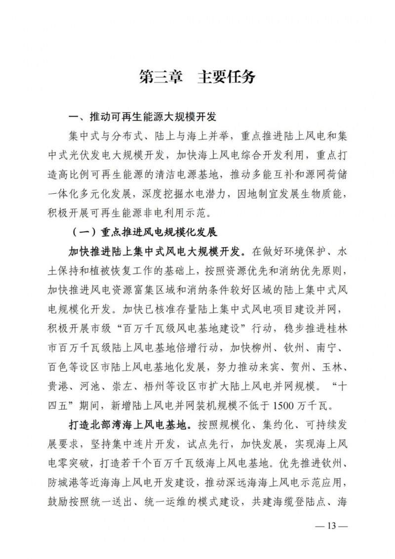 廣西“十四五”規(guī)劃：大力發(fā)展光伏發(fā)電，到2025年新增光伏裝機15GW！