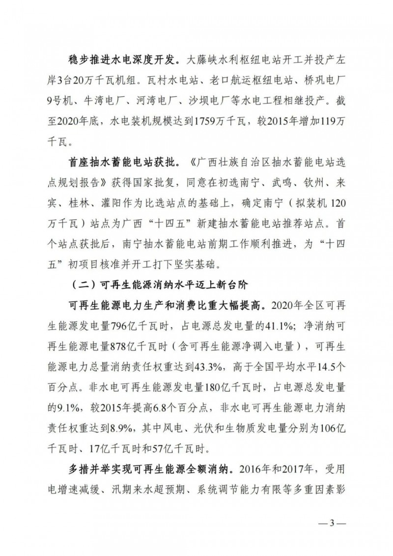 廣西“十四五”規(guī)劃：大力發(fā)展光伏發(fā)電，到2025年新增光伏裝機15GW！