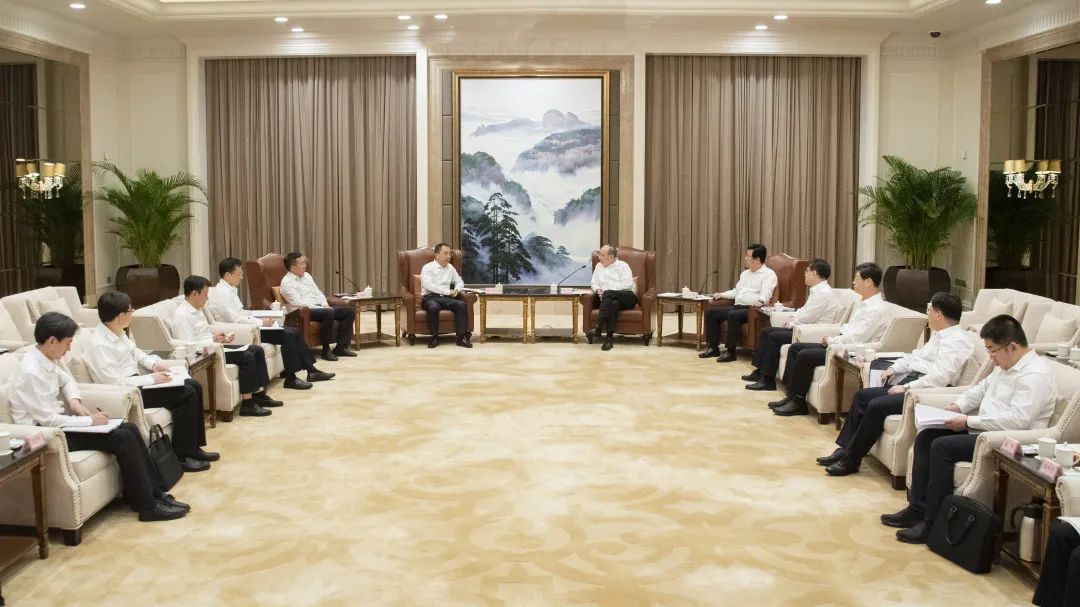 鄒磊、劉明勝拜會福建省委書記尹力、省長趙龍