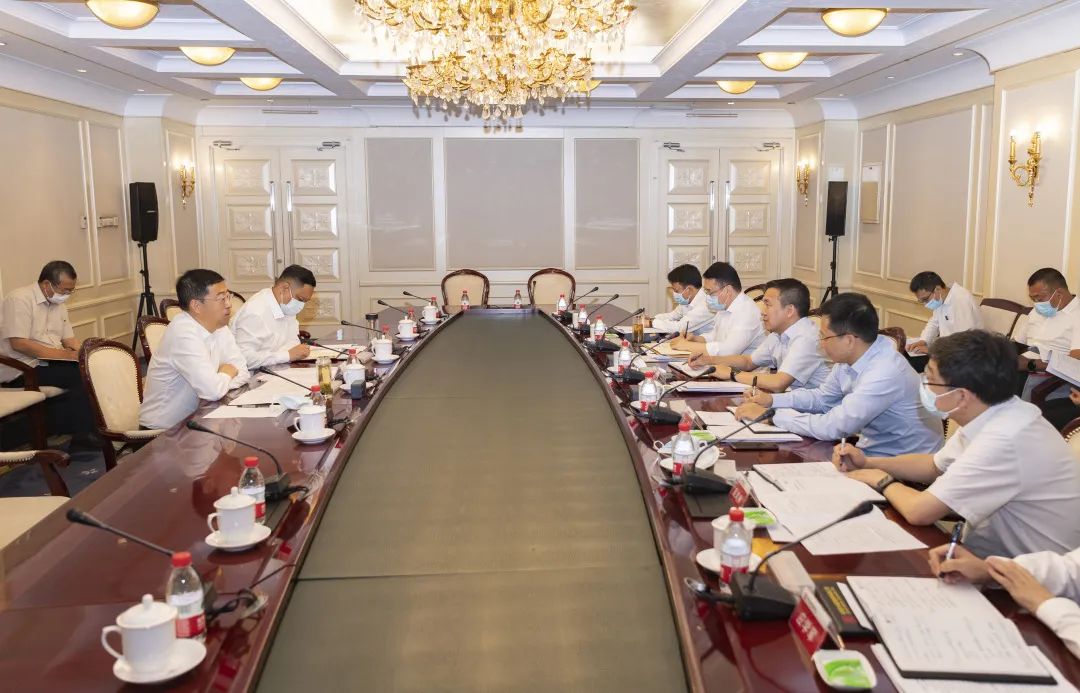 大唐集團(tuán)總經(jīng)理、黨組副書記劉明勝會(huì)見河北省委常委、常務(wù)副省長葛海蛟