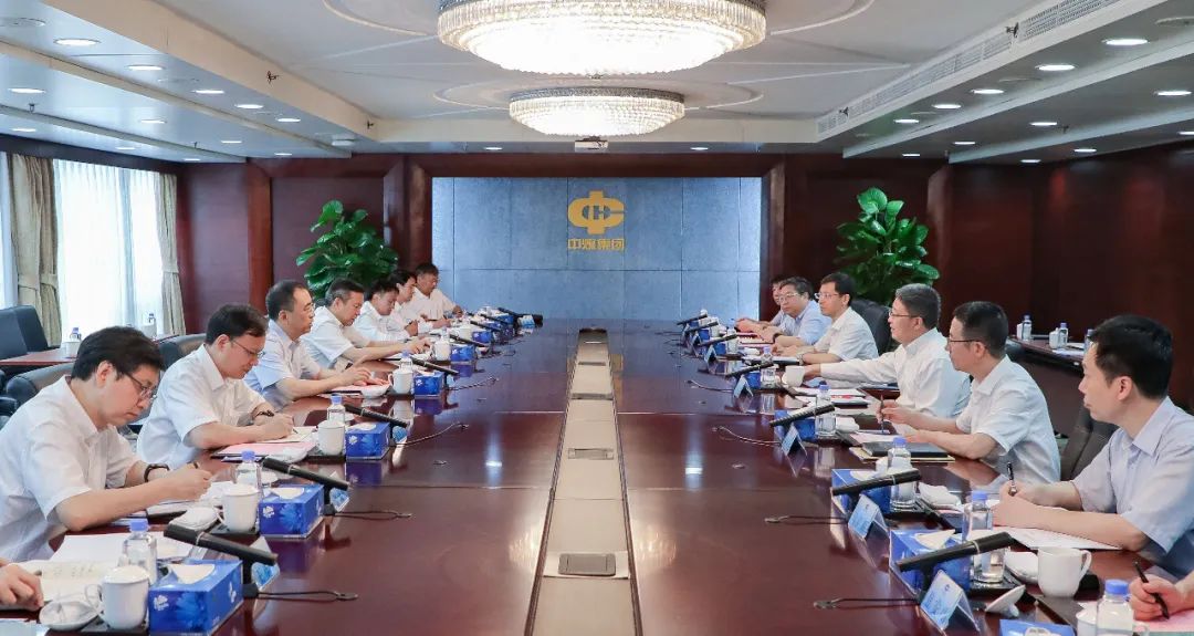 鄒磊、劉明勝拜會(huì)中煤集團(tuán)黨委書記、董事長(zhǎng)王樹東