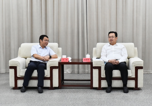 劉源拜會(huì)河北省委常委、副省長，雄安新區(qū)黨工委書記、管委會(huì)主任張國華