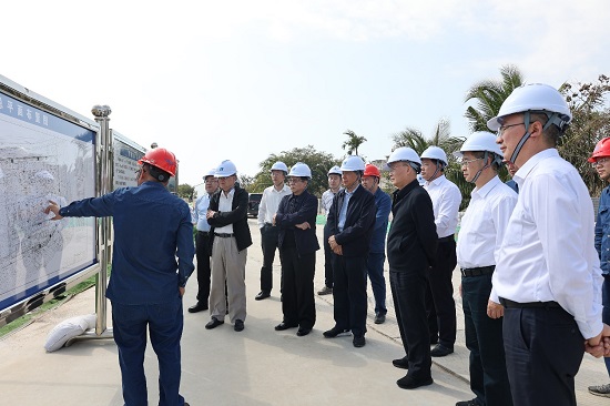 華能集團外部董事到海南分公司及昌江、石島灣核電基地調(diào)研