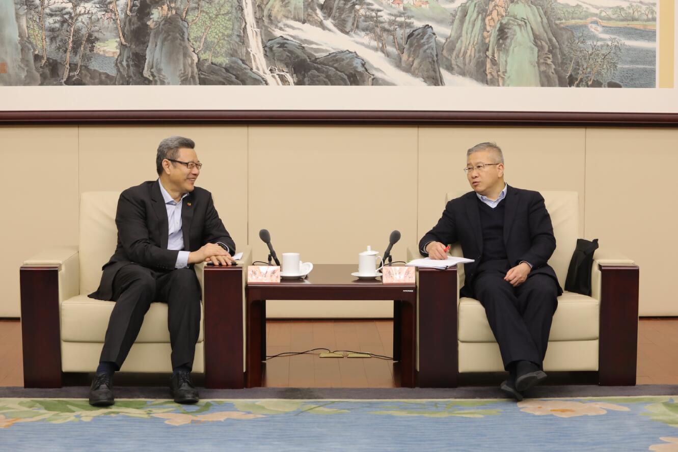 國家電投黨組書記、董事長錢智民拜會(huì)浙江省委常委、常務(wù)副省長徐文光