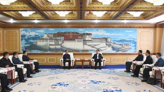中國電建黨委書記、董事長丁焰章拜會(huì)西藏自治區(qū)黨委書記王君正、自治區(qū)主席嚴(yán)金海