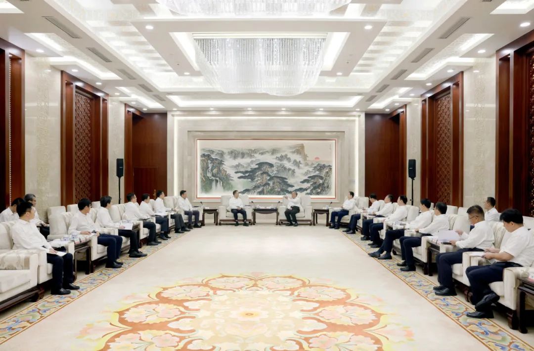 大唐集團(tuán)鄒磊、劉明勝拜會山東省委書記林武、省長周乃翔