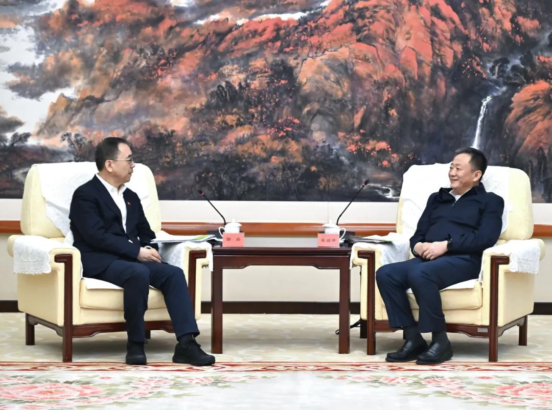 鄒磊拜會(huì)內(nèi)蒙古自治區(qū)黨委書(shū)記孫紹騁、自治區(qū)主席王莉霞
