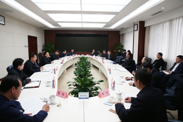 中國電建黨委書記、董事長丁焰章拜會水利部黨組書記、部長李國英