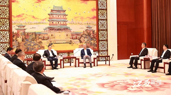 華能集團(tuán)黨組書記、董事長(zhǎng)溫樞剛拜會(huì)江西省委書記尹弘