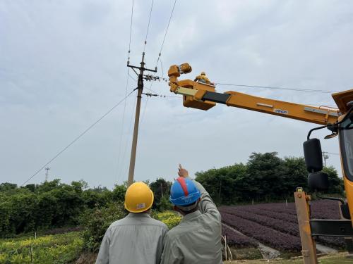 農(nóng)網(wǎng)線路改造完工，居民夏日用電不愁