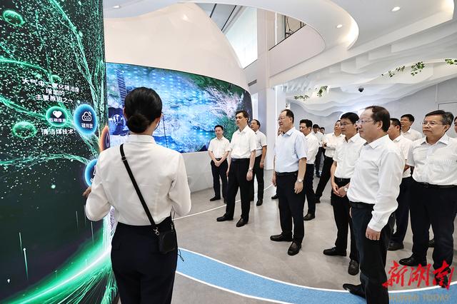 湖南省委副書記、省長(zhǎng)毛偉明調(diào)研新型電力系統(tǒng)建設(shè)情況