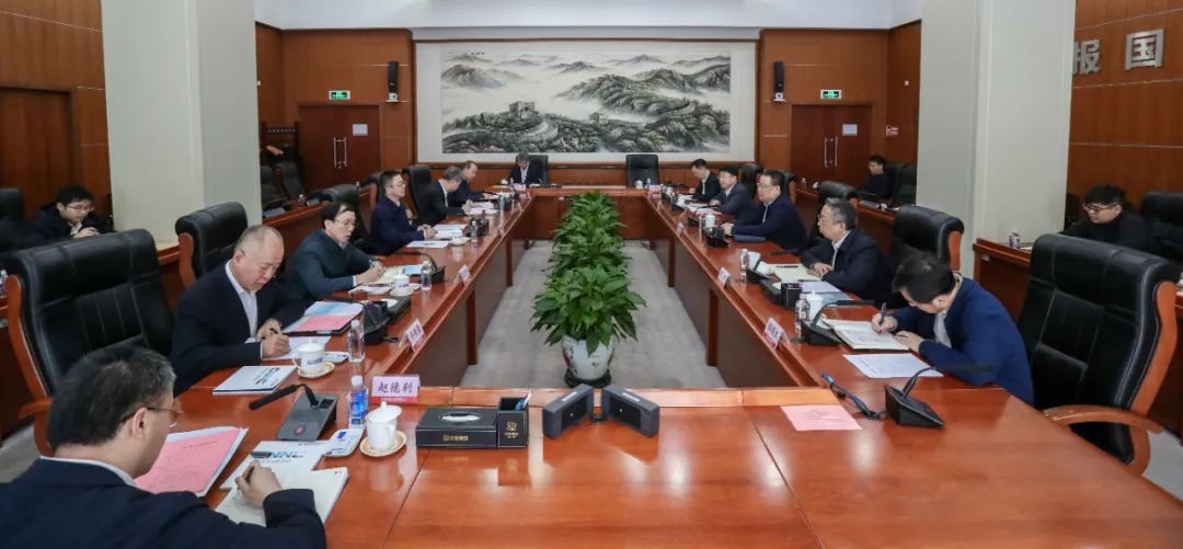 中核集團(tuán)會(huì)見中國一重董事、總經(jīng)理、黨委副書記呂智強(qiáng)一行